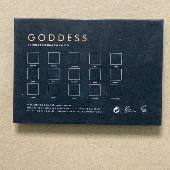 Alter Ego Goddess Eyeshadow Palette - Picture 3 of 3